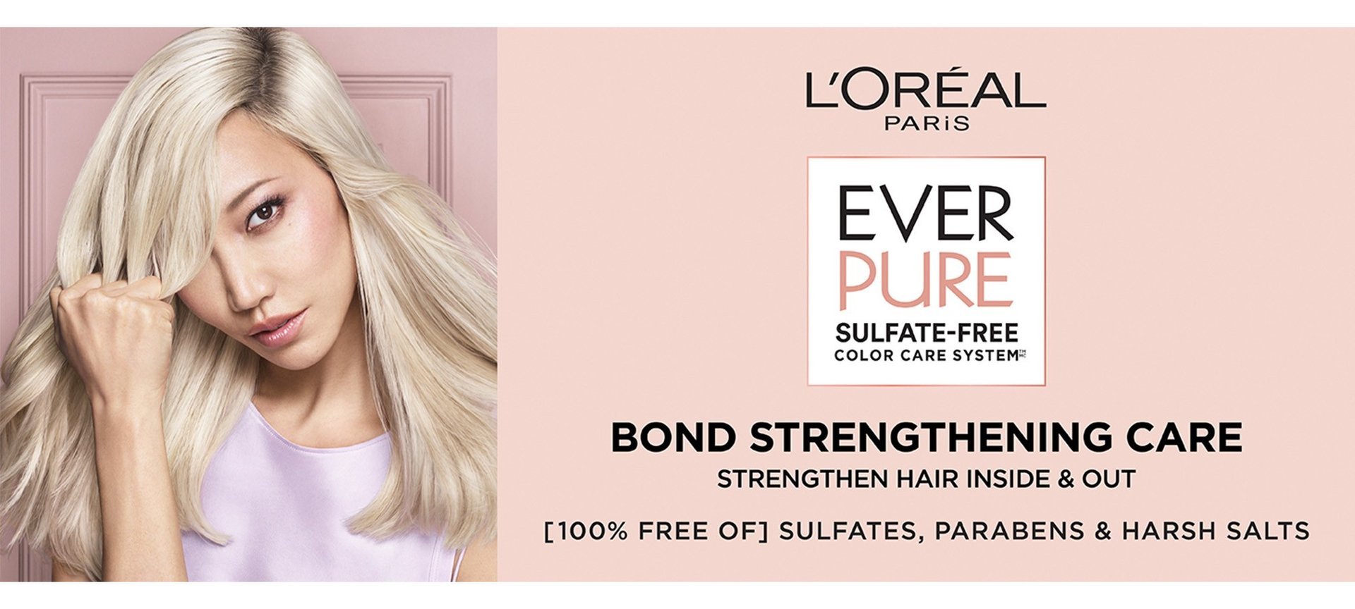 Sulfate-Free Bond Strengthening Color Care Shampoo for Hair